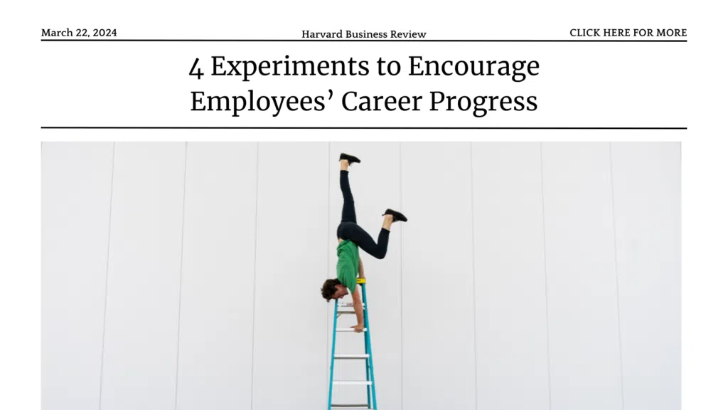 Individual climbing a ladder against a large chart, symbolizing career progression.