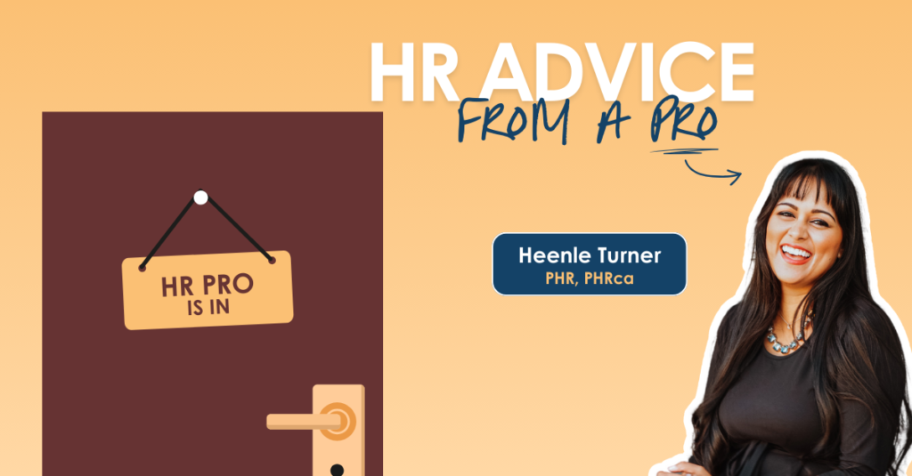 Professional hr consultant offering advice with a friendly demeanor.